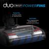 imageShark IZ682H Vertex Pro Lightweight Cordless Stick Vacuum with DuoClean PowerFins BlackSilver60 min runtime  LED Display
