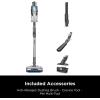 imageShark IZ682H Vertex Pro Lightweight Cordless Stick Vacuum with DuoClean PowerFins BlackSilver60 min runtime