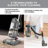 imageShark LA502 Rotator Vacuum Vacuum with Self Brushroll Powerful Pet Hair Pickup and HEPA Filter LiftAway Upright wDuo Clean SilverSilver