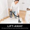 imageShark LA502 Rotator Vacuum Vacuum with Self Brushroll Powerful Pet Hair Pickup and HEPA Filter LiftAway Upright wDuo Clean SilverSilver