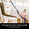 imageShark LA502 Rotator Vacuum Vacuum with Self Brushroll Powerful Pet Hair Pickup and HEPA Filter LiftAway Upright wDuo Clean SilverWine Purple