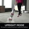 imageShark NV501 Rotator Professional LiftAway Upright Vacuum with HEPA Filter Swivel Steering LED Headlights Wide Upholstery Tool Dusting Brush ampamp Crevice Tool WhiteRedRotator Professional LiftAway