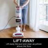 imageShark NV501 Rotator Professional LiftAway Upright Vacuum with HEPA Filter Swivel Steering LED Headlights Wide Upholstery Tool Dusting Brush ampamp Crevice Tool WhiteRedRotator Professional LiftAway