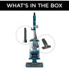 imageShark NV501 Rotator Professional LiftAway Upright Vacuum with HEPA Filter Swivel Steering LED Headlights Wide Upholstery Tool Dusting Brush ampamp Crevice Tool WhiteRedNavigator LiftAway