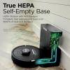 imageShark PowerDetect SelfEmpty Robot Vacuum with NeverStuck Technology Auto DeepClean Carpets ampamp Hardfloors 30 Day Capacity HEPA Bagless Base for Pet Hair WiFi Black AV2820S30Day Capacity