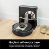 imageShark PowerDetect SelfEmpty Robot Vacuum with NeverStuck Technology Auto DeepClean Carpets ampamp Hardfloors 30 Day Capacity HEPA Bagless Base for Pet Hair WiFi Black AV2820S60Day Capacity