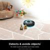 imageShark PowerDetect SelfEmpty Robot Vacuum with NeverStuck Technology Auto DeepClean Carpets ampamp Hardfloors 30 Day Capacity HEPA Bagless Base for Pet Hair WiFi Black AV2820S60Day Capacity