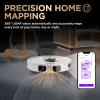 imageShark Robot Vacuum ampamp Mop Combo PowerDetect NeverTouch Pro SelfEmptying SelfRefill with SelfClean Pad Wash ampamp Dry 60Day Debris Capacity 30Day Refill Tank 5 PowerDetect Technologies AV2800ZEWetDry  60Day SelfRefilling  White