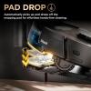 imageShark Robot Vacuum ampamp Mop Combo PowerDetect NeverTouch Pro SelfEmptying SelfRefill with SelfClean Pad Wash ampamp Dry 60Day Debris Capacity 30Day Refill Tank 5 PowerDetect Technologies AV2800ZEWetDry  60Day SelfRefilling  Black