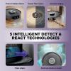 imageShark Robot Vacuum ampamp Mop Combo PowerDetect NeverTouch Pro SelfEmptying SelfRefill with SelfClean Pad Wash ampamp Dry 60Day Debris Capacity 30Day Refill Tank 5 PowerDetect Technologies AV2800ZEWetDry  30Day with SelfRefilling