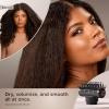 imageShark SpeedStyle Pro Professional Performance HighVelocity Hair Dryer System with Scalp Shield and IQ Speed Styling ampamp Drying Suite Curly and Coily Hair Lightweight Ionic No Heat Damage HD732Speedstyle Pro  Curly  Coily Hair