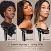 imageShark SpeedStyle Pro Professional Performance HighVelocity Hair Dryer System with Scalp Shield and IQ Speed Styling ampamp Drying Suite Curly and Coily Hair Lightweight Ionic No Heat Damage HD732Speedstyle Pro  Curly  Coily Hair