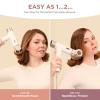 imageShark SpeedStyle Pro Professional Performance HighVelocity Hair Dryer System with Scalp Shield and IQ Speed Styling ampamp Drying Suite Curly and Coily Hair Lightweight Ionic No Heat Damage HD732Speedstyle  Straight  Wavy Hair