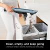 imageShark WANDVAC System Pet UltraLightweight Powerful Cordless Stick Vacuum with Charging Dock WS642 GreyBlue