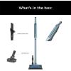 imageShark WANDVAC System Pet UltraLightweight Powerful Cordless Stick Vacuum with Charging Dock WS642 GreyBlue