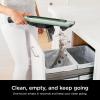 imageShark WANDVAC System Pet UltraLightweight Powerful Cordless Stick Vacuum with Charging Dock WS642 GreyGreen