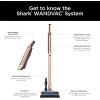 imageShark WANDVAC System Pet UltraLightweight Powerful Cordless Stick Vacuum with Charging Dock WS642 GreyRose Gold