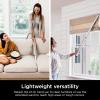 imageShark WANDVAC System Pet UltraLightweight Powerful Cordless Stick Vacuum with Charging Dock WS642 GreyWhite