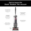 imageShark ZU102 Rotator Pet Upright Vacuum with PowerFins HairPro ampamp Odor Neutralizer Technology Charcoal 29 L Dust CupPowerFins  Odor Neutralizer Technology