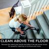 imageShark ZU102 Rotator Pet Upright Vacuum with PowerFins HairPro ampamp Odor Neutralizer Technology Charcoal 29 L Dust CupPowered LiftAway