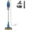 imageShark HV343AMZ Rocket Corded Stick Vacuum with SelfCleaning Brushroll Lightweight ampamp Maneuverable Perfect for Pet Hair Pickup Converts to a Hand Vacuum Crevice Upholstery Tools BlueSilverSelfClean