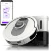 imageShark RV1001AE IQ Robot SelfEmpty XL Robot Vacuum with IQ Navigation Home Mapping SelfCleaning Brushroll WiFi Connected Works with Alexa Black60Day Capacity