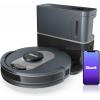 imageShark UR2500SR AI Ultra Robot Vacuum with SelfEmpty Base Bagless 30Day Capacity LIDAR Navigation Compatible with Alexa WiFi Connected Black30Day Capacity