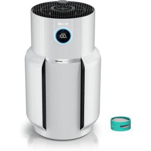 imageShark Air Purifiers for Home Large Room with NeverChange Air Filter 5 Year HEPA Filter Covers 650 Sq ft Odor Neutralizer and Clean Sense Technology Removes 9998 of Dust ampamp Allergens HP152White