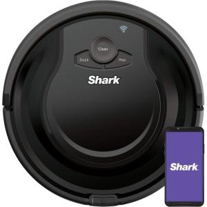 imageShark ION Robot Vacuum for Carpet AV751 WiFi Connected 120min Runtime Works with Alexa BlackBlack
