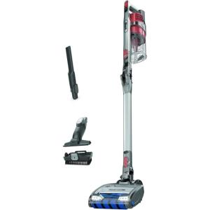 imageShark IZ483H Vertex Cordless Stick Vacuum with DuoClean PowerFins MultiFLEX Crevice Tool Pet MultiTool ampamp AntiAllergen Brush 120min Runtime Double Battery RosewoodRedRosewood