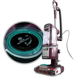 imageShark LA502 Rotator Vacuum Vacuum with Self Brushroll Powerful Pet Hair Pickup and HEPA Filter LiftAway Upright wDuo Clean SilverWine Purple