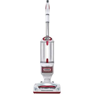 imageShark NV501 Rotator Professional LiftAway Upright Vacuum with HEPA Filter Swivel Steering LED Headlights Wide Upholstery Tool Dusting Brush ampamp Crevice Tool WhiteRedRotator Professional LiftAway