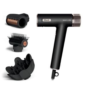 imageShark SpeedStyle Pro Professional Performance HighVelocity Hair Dryer System with Scalp Shield and IQ Speed Styling ampamp Drying Suite Curly and Coily Hair Lightweight Ionic No Heat Damage HD732Speedstyle Pro  Curly  Coily Hair