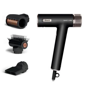 imageShark SpeedStyle Pro Professional Performance HighVelocity Hair Dryer System with Scalp Shield and IQ Speed Styling ampamp Drying Suite Curly and Coily Hair Lightweight Ionic No Heat Damage HD732Speedstyle Pro  Straight  Wavy Hair