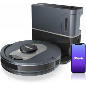 imageShark UR2500SR AI Ultra Robot Vacuum with SelfEmpty Base Bagless 30Day Capacity LIDAR Navigation Compatible with Alexa WiFi Connected Black30Day Capacity