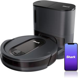 imageShark UR2500SR AI Ultra Robot Vacuum with SelfEmpty Base Bagless 30Day Capacity LIDAR Navigation Compatible with Alexa WiFi Connected BlackEZ Robot  30 Day Capacity