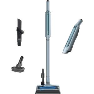 imageShark WANDVAC System Pet UltraLightweight Powerful Cordless Stick Vacuum with Charging Dock WS642 GreyBlue