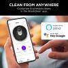 imageShark AI Robot Vacuum ampamp Mop with SelfCleaning Brushroll for Floors Carpet BlackSilver RV2001WD With LiDAR NavigationSilver Finish
