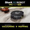 imageShark AI Robot Vacuum ampamp Mop with SelfCleaning Brushroll for Floors Carpet BlackSilver RV2001WD With LiDAR NavigationSilver Finish