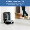 imageShark AV1010AE IQ Robot Vacuum with XL SelfEmpty Base Bagless 45Day Capacity Advanced Navigation Alexa ampamp WiFi MultiSurface Brushroll for Pets Dander ampamp Dust Carpet ampamp Hard Floor BlackDry Only  45Day AutoEmpty