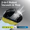 imageShark AV1010AE IQ Robot Vacuum with XL SelfEmpty Base Bagless 45Day Capacity Advanced Navigation Alexa ampamp WiFi MultiSurface Brushroll for Pets Dander ampamp Dust Carpet ampamp Hard Floor BlackWet and Dry SelfEmpty  Brass