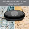 imageShark AV993 IQ Robot Vacuum Self Cleaning Brushroll Advanced Navigation Perfect for Pet Hair Compatible with Alexa Wi Fi  Black