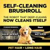 imageShark AV993 IQ Robot Vacuum Self Cleaning Brushroll Advanced Navigation Perfect for Pet Hair Compatible with Alexa Wi Fi  Black
