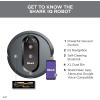 imageShark IQ Robot Vacuum AV970 Self Cleaning Brushroll Advanced Navigation Perfect for Pet Hair Works with Alexa Wi Fi xl dust bin A black finish