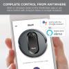 imageShark IQ Robot Vacuum AV970 Self Cleaning Brushroll Advanced Navigation Perfect for Pet Hair Works with Alexa Wi Fi xl dust bin A black finish