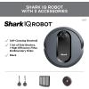 imageShark IQ Robot Vacuum AV970 Self Cleaning Brushroll Advanced Navigation Perfect for Pet Hair Works with Alexa Wi Fi xl dust bin A black finish