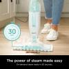 imageShark Matrix Plus 2in1 Robot Vacuum ampamp Mop with Sonic Mopping S1000 Steam Mop with 2 Dirt Grip Padsfor Hard Floors