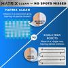 imageShark RV2310AE Matrix SelfEmptying Robot Vacuum with Bagless 45Day Capacity SelfCleaning Brushroll for Pet Hair No Spots Missed on Carpets ampamp Hard Floors Precision Home Mapping WiFi BlackMatrix Robot Vacuum  45Day Capacity