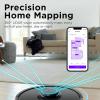 imageShark RV2310AE Matrix SelfEmptying Robot Vacuum with Bagless 45Day Capacity SelfCleaning Brushroll for Pet Hair No Spots Missed on Carpets ampamp Hard Floors Precision Home Mapping WiFi BlackMatrix Robot Vacuum