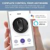 imageShark RV2820AE Detect Pro SelfEmpty Robot Vacuum with Bagless 60day Capacity HEPA Base 3 Detect ampamp React Technologies Auto DeepClean on Carpets and Hardfloors NeverStuck Tech WiFi BlackBronze45Day Capacity